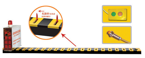 来宾兴宾区V3嵌入式闯岗自动扎胎器/阻车器